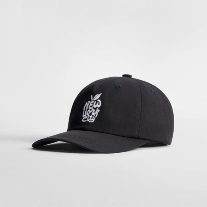 Big Apple Dad Hat - Black