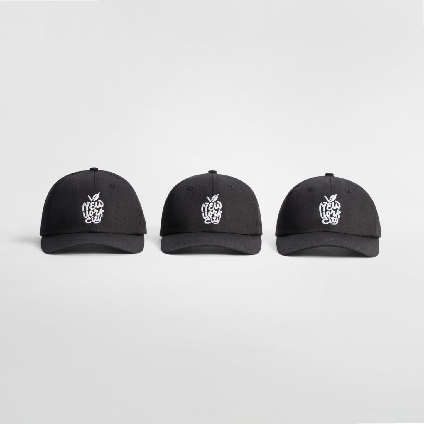 Big Apple Dad Hat - Black